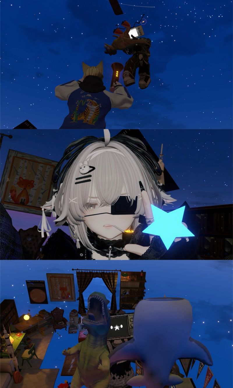 ‪✝︎‪漆黒の青‪✝︎さんが投稿したVRChat写真