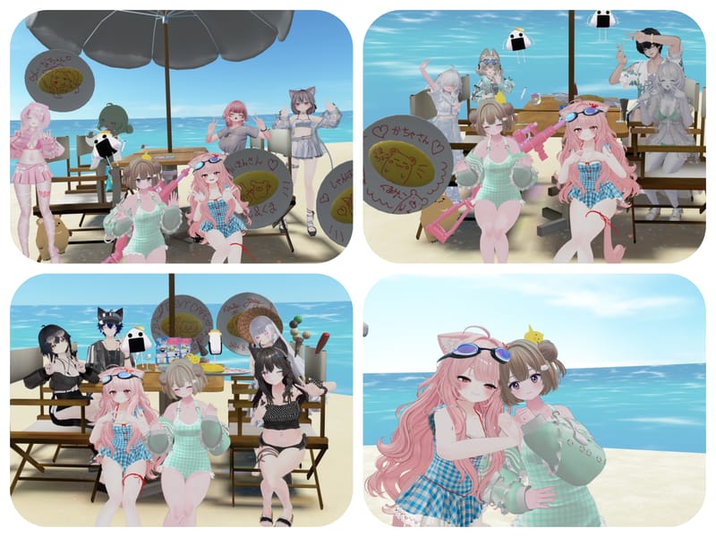 くまみこ（VRCキャスト）さんが投稿したVRChat写真
